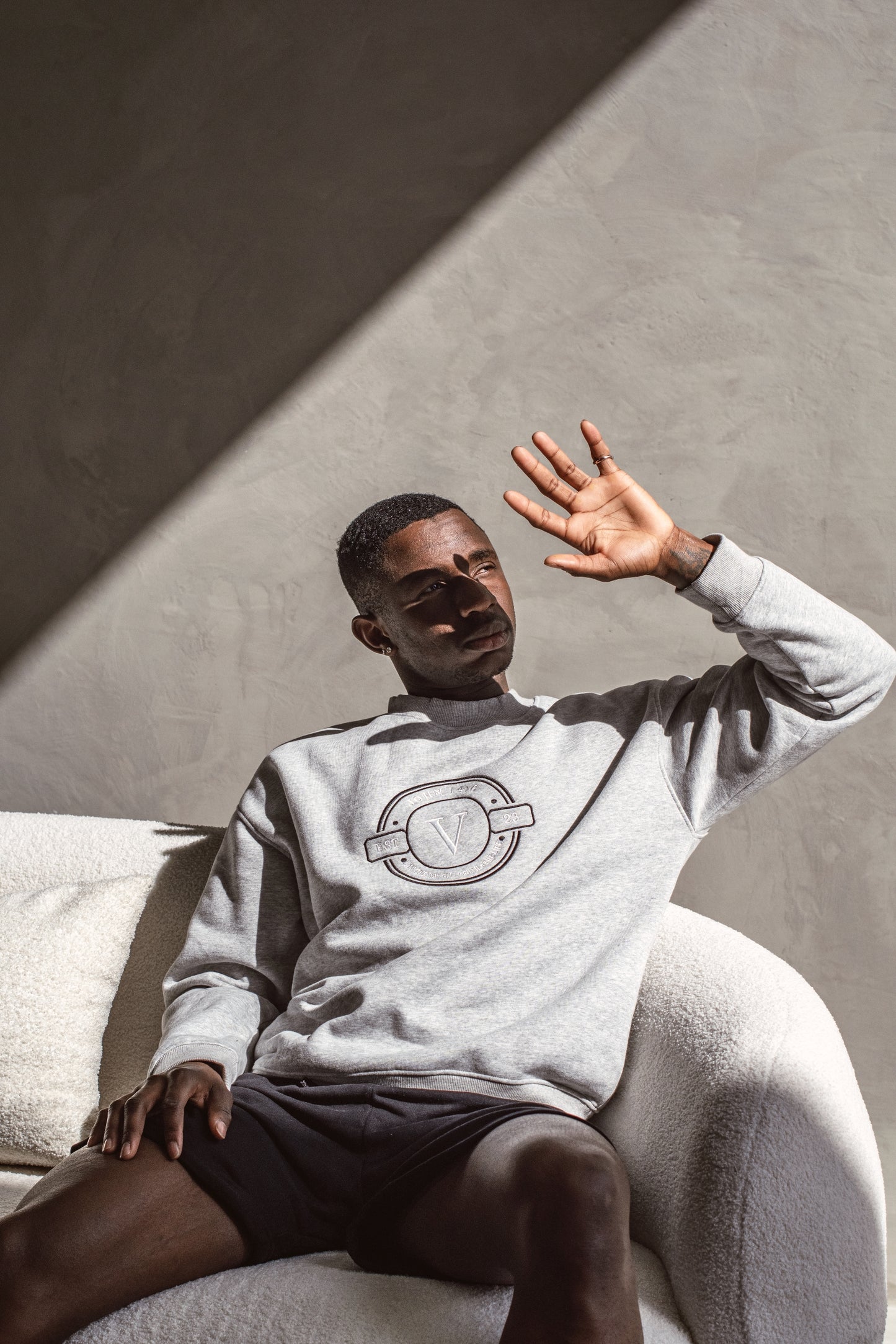 JOHN 14:6 Crewneck - Grey