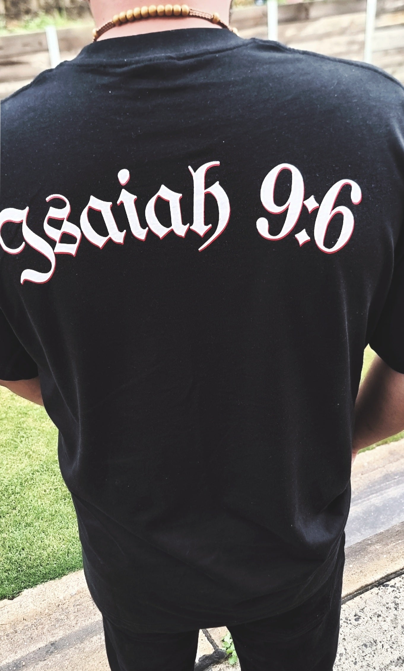 ISAIAH 9:6 Oversized tee